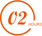 Online processing within 2 hours