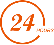 24-hour customer service