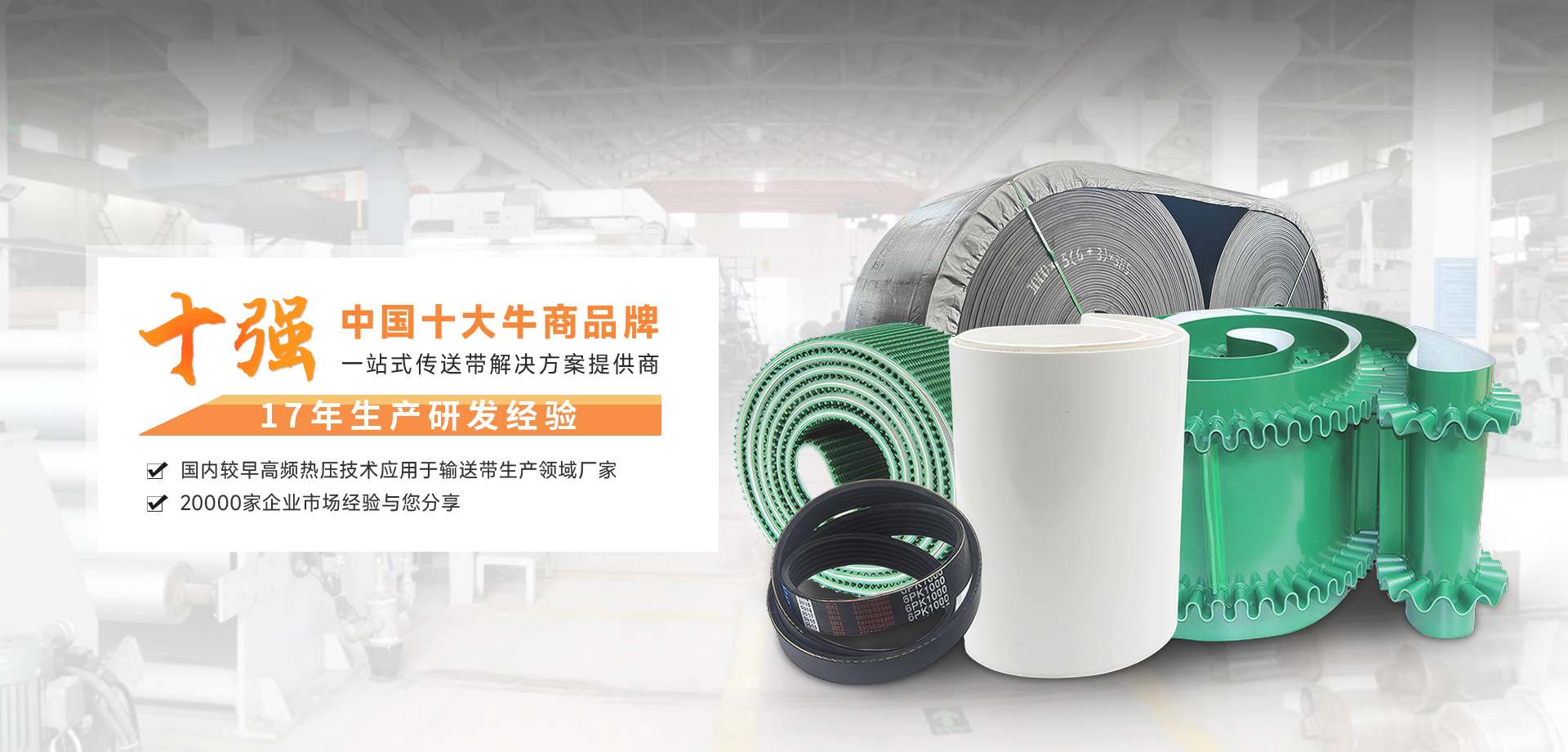 安耐 输送带研发定制生产厂家