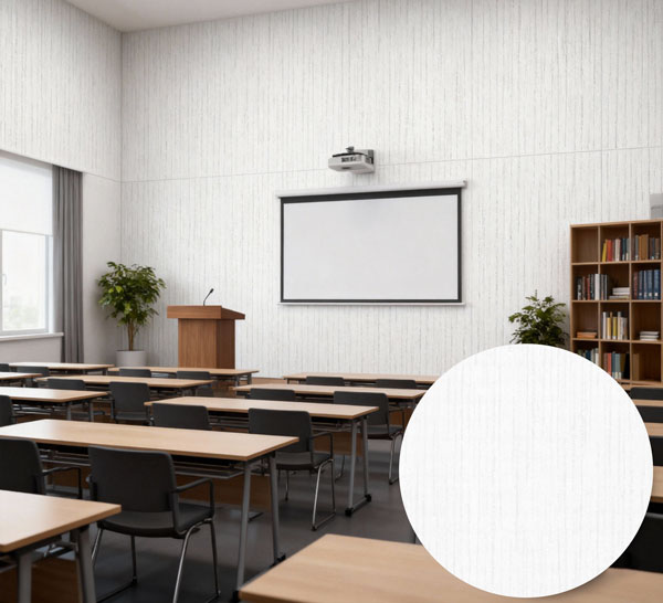 Wood-Look PVC Sheet for School Classroom Applications
