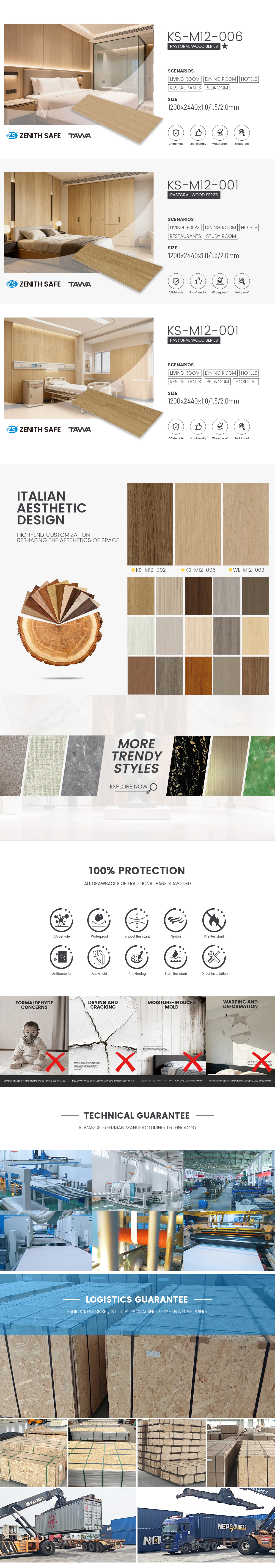 KS006-Melamine board