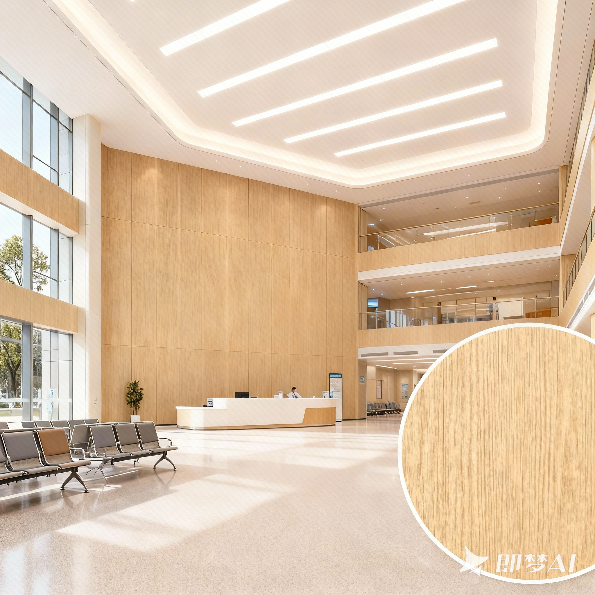 Oak Wood Grain PVC Sheet