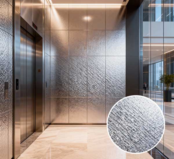 ZS-J2 Silver PVC Sheet