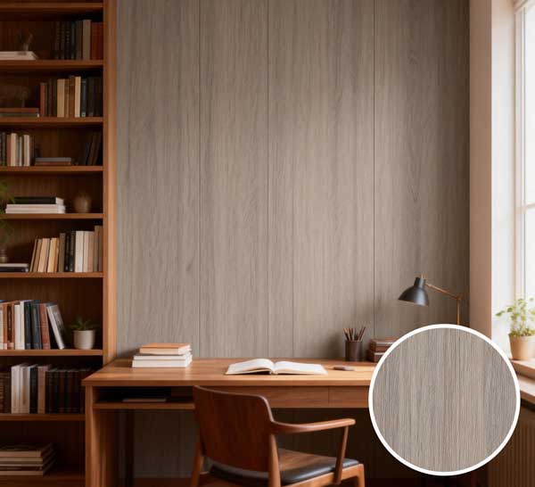ZS-M9 Natural Gray Wood Grain PVC sheet