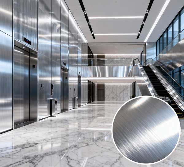 ZS-J8 Bright Silver Premium PVC Sheet