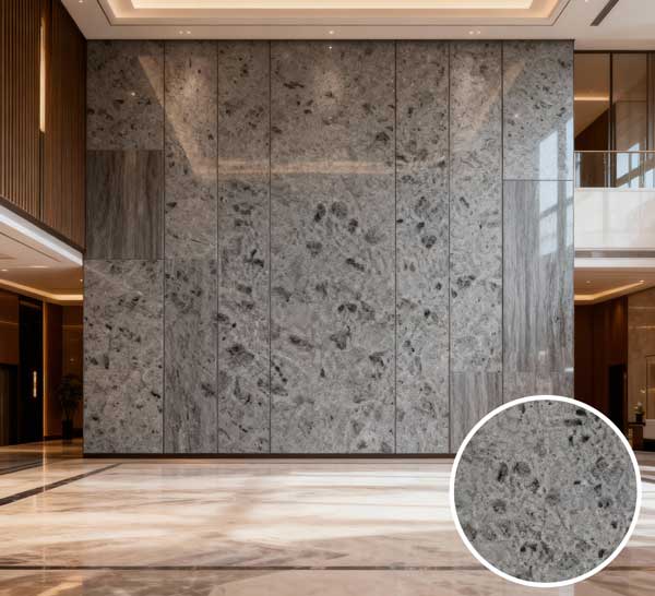 ZS-D3 Pebble Stone Pattern PVC Sheet