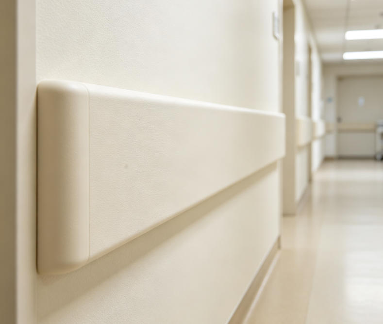 Impact Resistant Protective Wall Panel | Anti-Collision Wall Guard for Hospital & Nursing Home