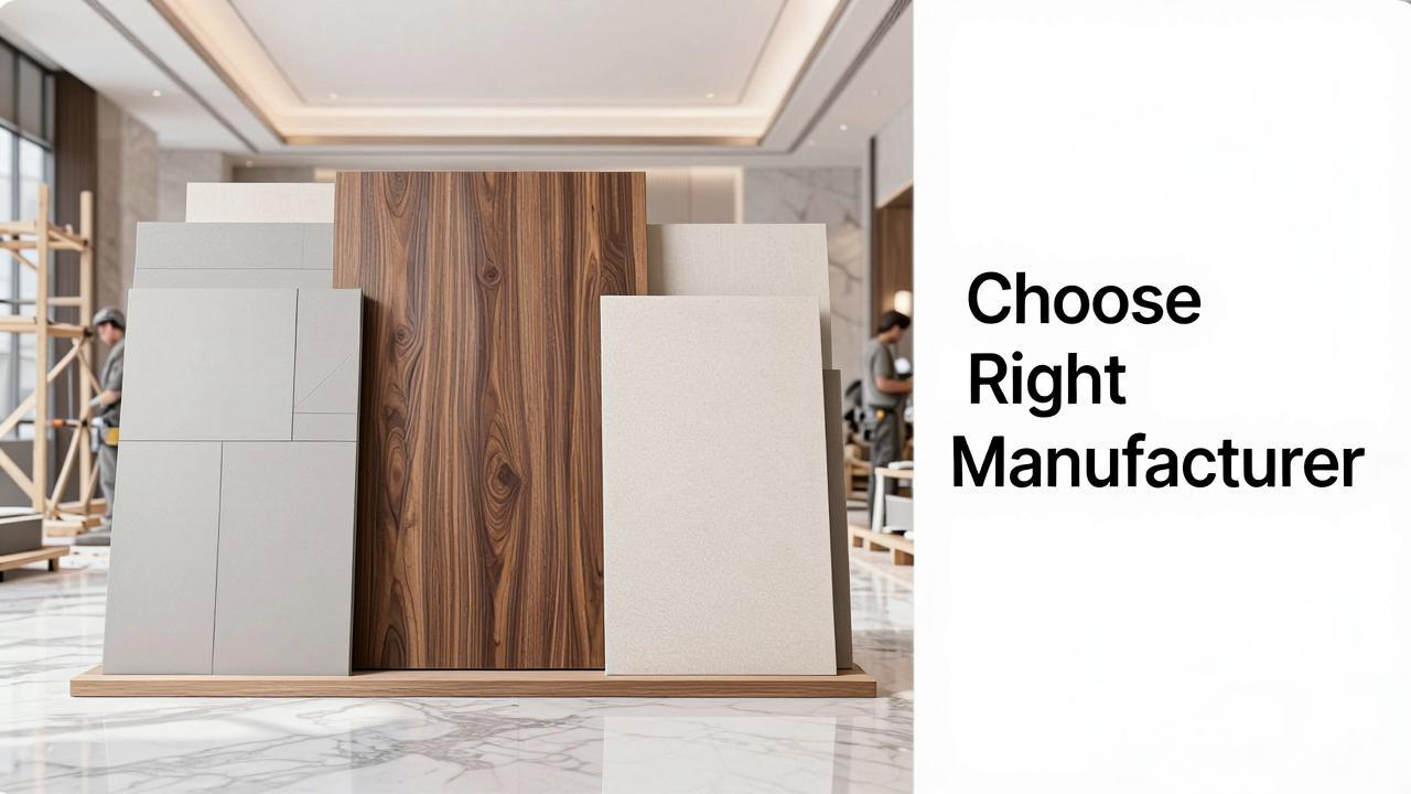 How to Choose the Right PVC Wall Panel Manufacturer for a Hotel Project ?