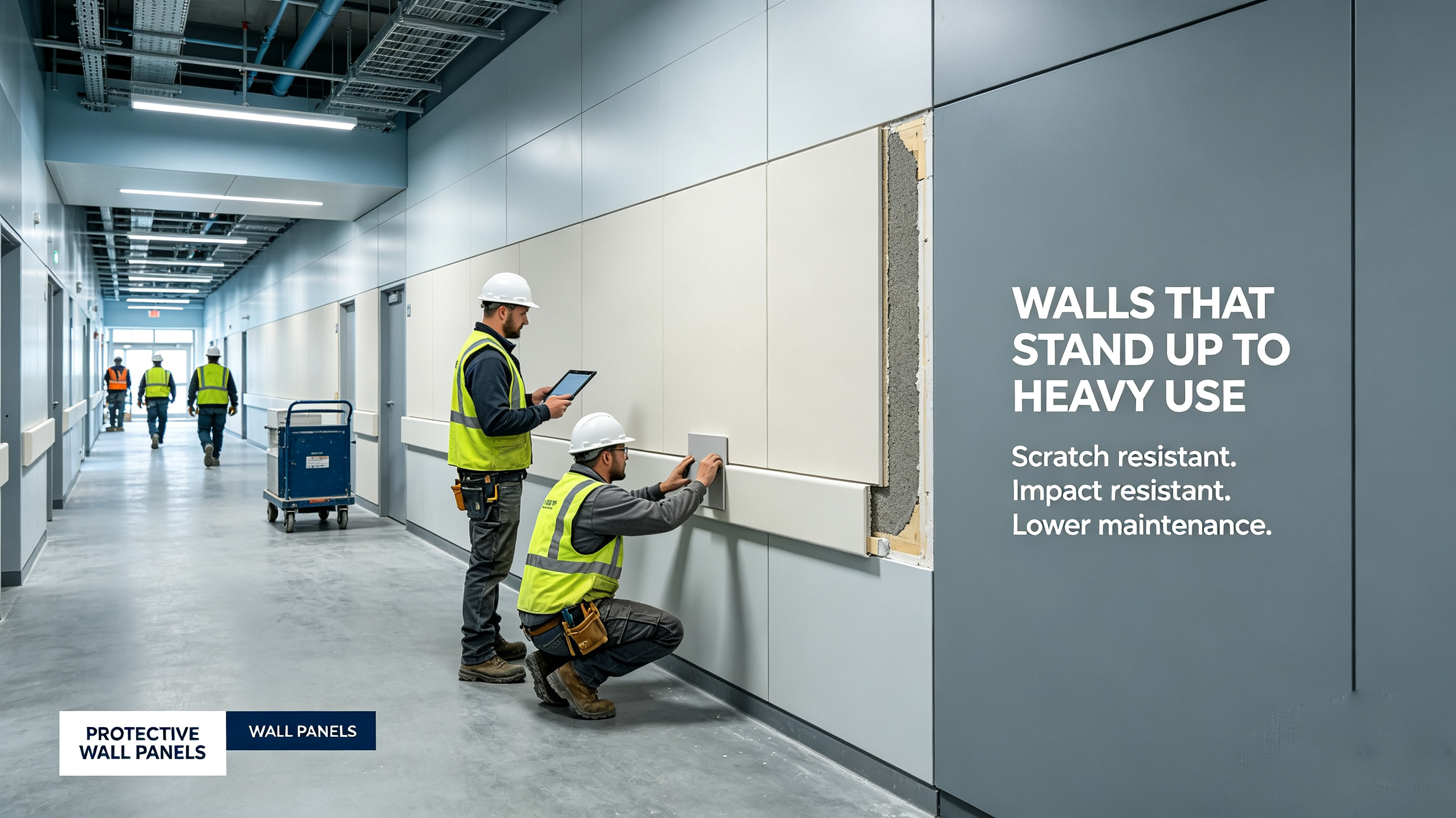 Antibacterial Resin Board — A Cleaner, Safer and More Durable Wall Solution for Modern Healthcare Facilities.